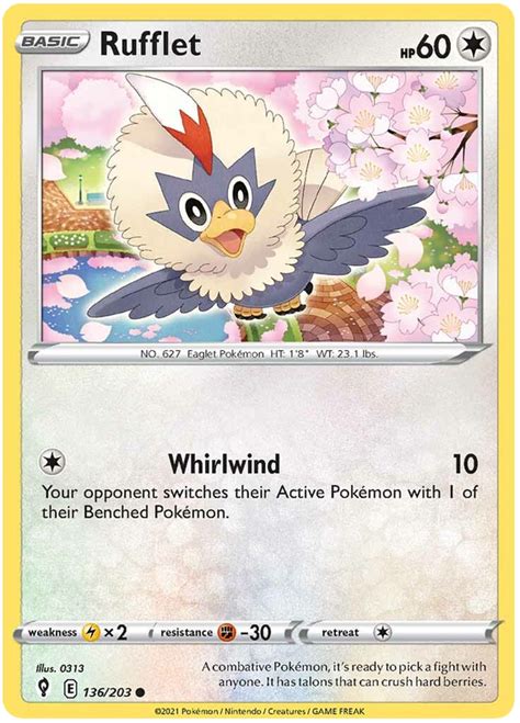 does ash have a rufflet.